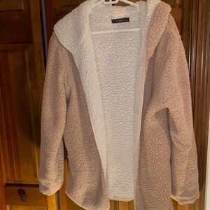 Zaful Cream Teddy Jacket